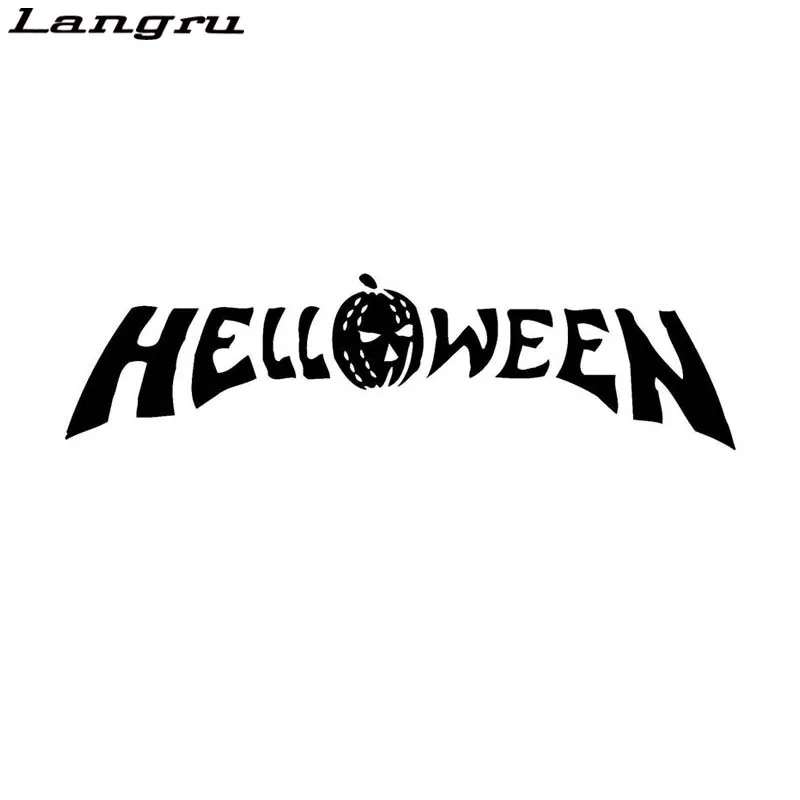Langru Hello Ween Metal Music Graphic Die Cut Decal Sticker Car Truck Boat Window Accessories Jdm | Автомобили и мотоциклы