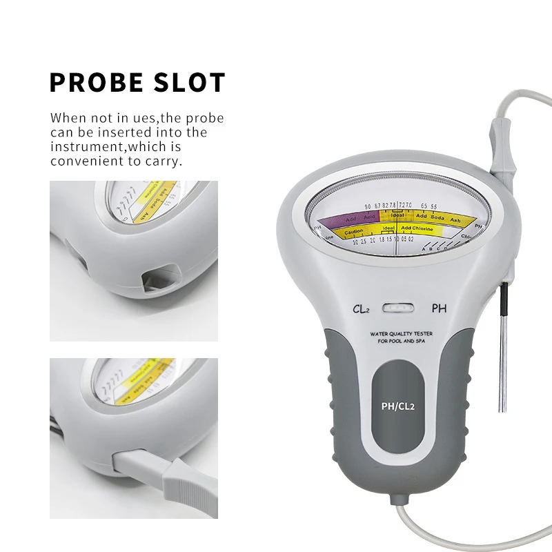 

Water Quality Testing Meter Swimming Pool Residual Chlorine Detection CL2 PH Test Sensor Pen Tap Water Aquarium Detector