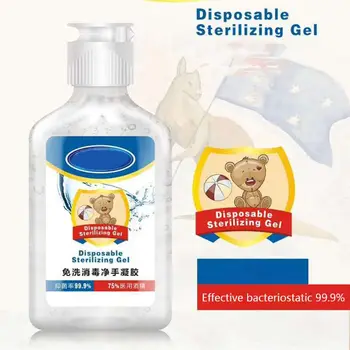 

50ml Outdoor Cleansing Fluid Travel Portable Mini Hand Sanitizer Disposable F3ME