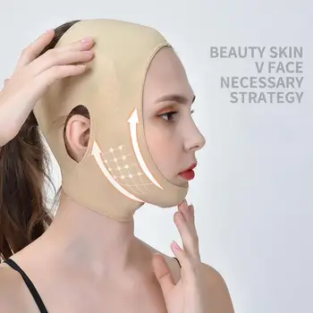 

Half Face V Shaper Facial Slimming Face-Lift Bandage Small V Face Mask Firm Lifting Shaping Sleep Beauty Face Carving