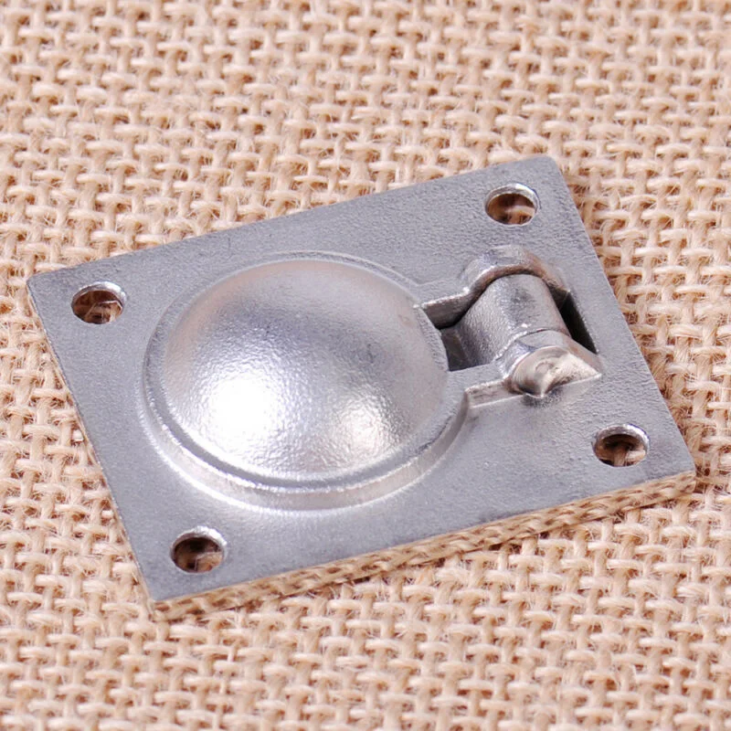 

1PCS Boat Hatch Latch Locker Lift / Pull Ring Handle 316 Marine Stainless Steel