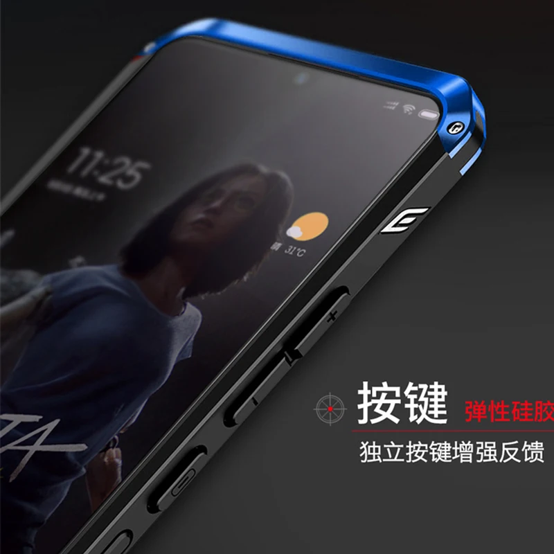 Для XIAOMI 9 чехол ELEMENT SOLACE противоударный металлический каркас силиконовый Твердый чехол из поликарбоната скраб простой чехол для xiao mi9