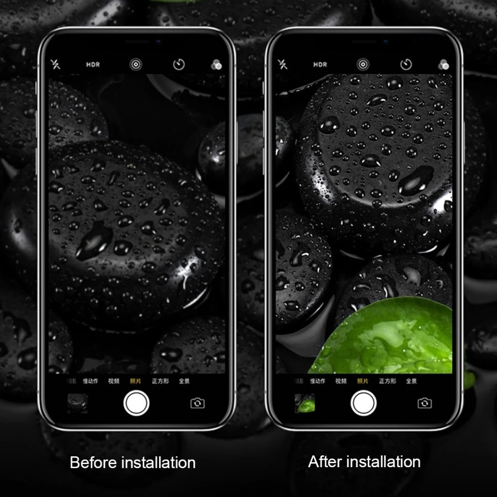 TOTU закаленное стекло объектив камеры защитная пленка Набор для iPhone 8 и 7 0,28 HD