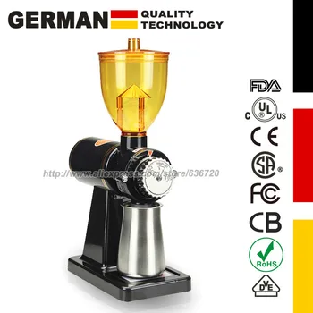 

2020 upgrade version 8-level grinding system adjustment, Coffee Grinder, Electric Coffee MillCold grinding process 250g