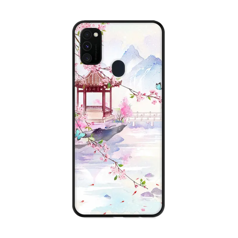 Silicone Case For Samsung Galaxy M30S Cases Black Bumper Soft TPU Back Cover For Samsung M30S M 30S M30 S M307 Phone Case Capa - Цвет: 24