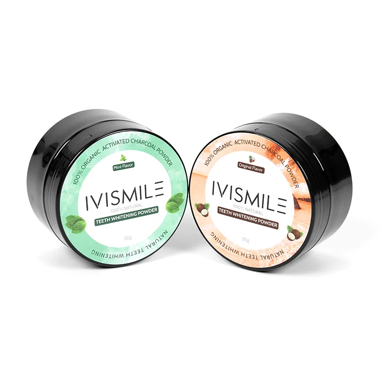 Activated Bamboo Coconut Charcoal Powder Bleaching Powder For Teething