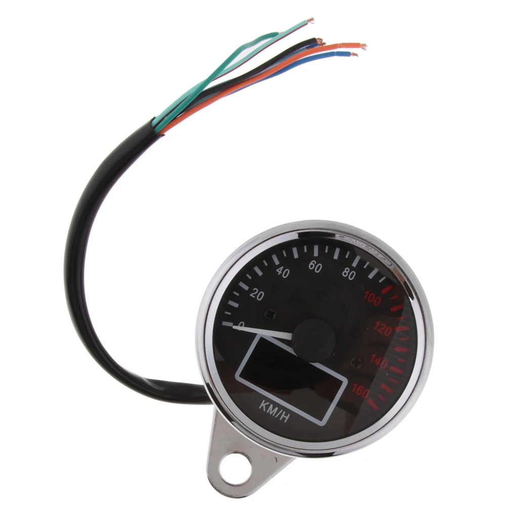 12V lcd мотоцикл цифровой дисплей спидометр одометр тахометр многофункциональный универсальный