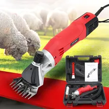 500W Electric Animal Clippers Shears Sheep Alpaca Llama Goat Shears Animal Hair Cutter Wool Scissor Shearing Grooming Tools