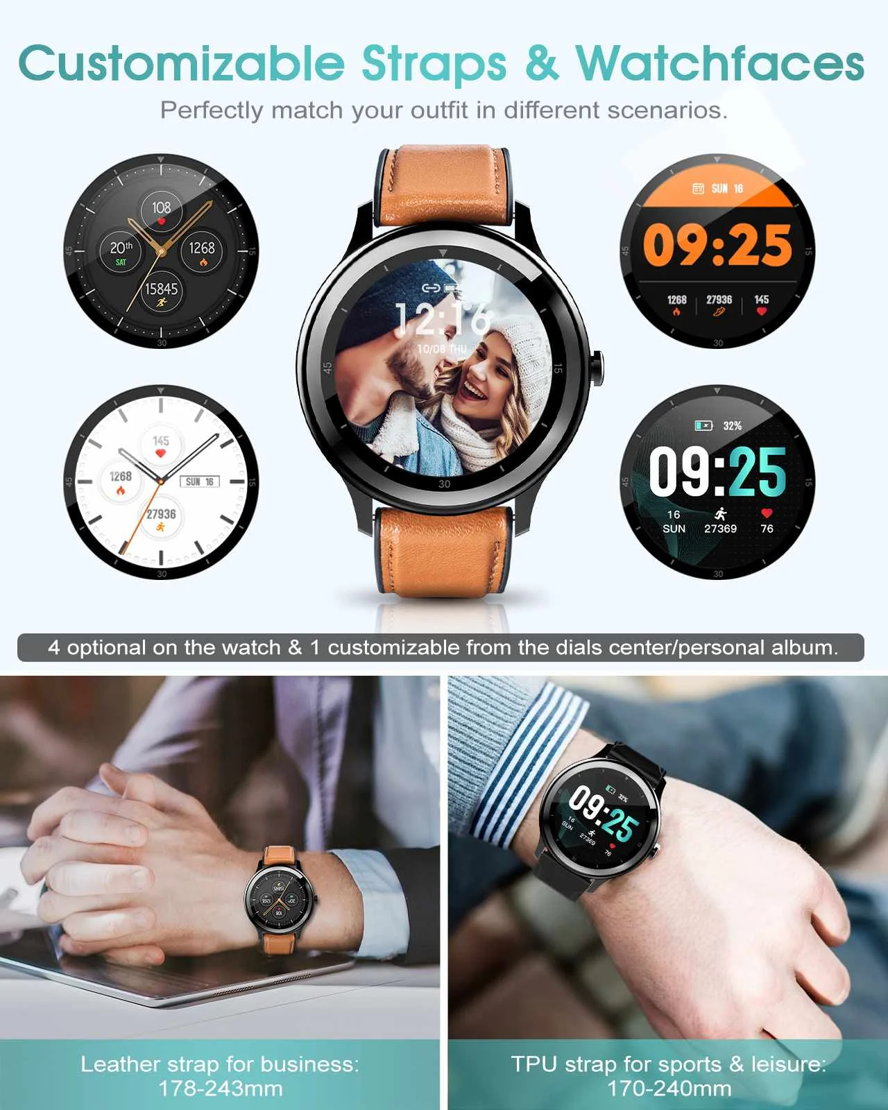 ELEGIANT reloj inteligente C530 para hombre y mujer, pulsera con Monitor de  ritmo cardíaco, deportivo, resistente al agua|Relojes inteligentes| -  AliExpress