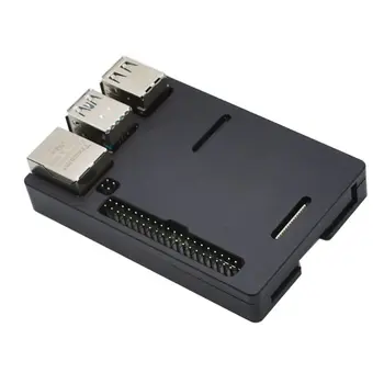 

1Set Metal Aluminum Alloy Case Protective Cover Shell Black Enclosure for Raspberry Pi 4 Model B
