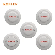KONLEN 12V 24V датчик дыма коптильня пожарная сигнализация огонь пожарный извещатель детектор проводки умный дом сигнализация датчик безопасность