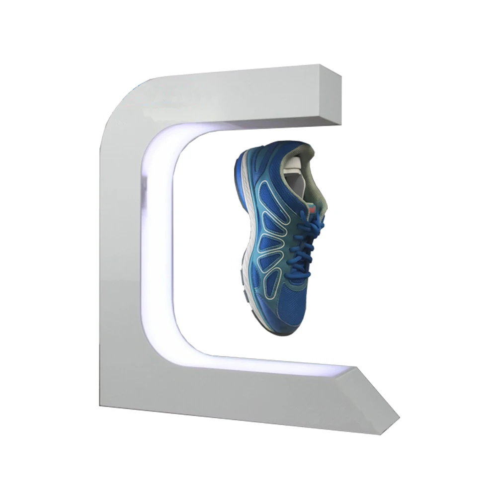 

Fashion levitating magnetic floating shoes display stand for shoes stores showing room beer bars company office living room