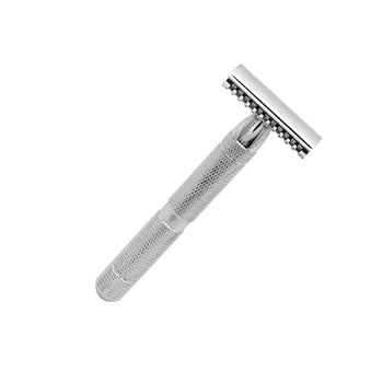 

Double Edge Safety Razor Stainless Steel Shaving Razor for Men (Pattern 1)