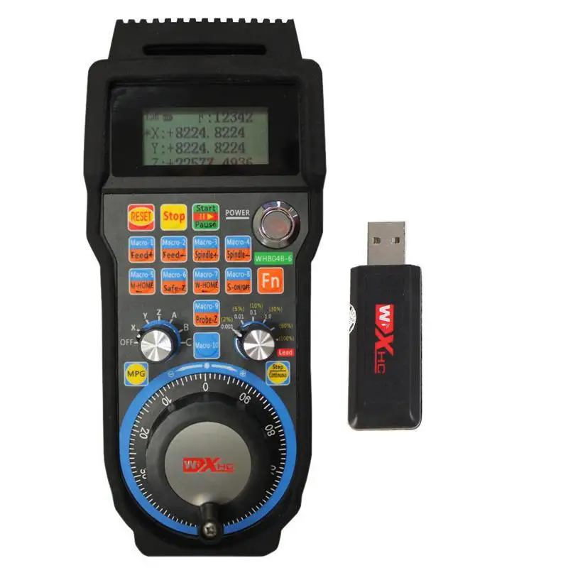 

Whb04B Engraving Machine Control Card Handle Wireless Electronic Hand Wheel Remote Control Engraving Machine Accessories