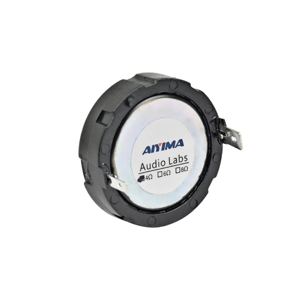 Tweeter Speaker 4/6/8ohm 20W 1.5Inch 25Core HiFi Fiber Membrane Rubidium Magnetic Treble Head 2Pcs tweeter speaker