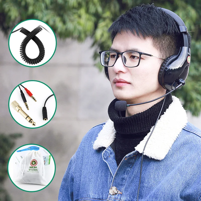Wired Kids Headphone With Noise reduction Microphone Over Ear Headsets Soft Earmuff Kids Gift Music Stereo Earphone for Phone