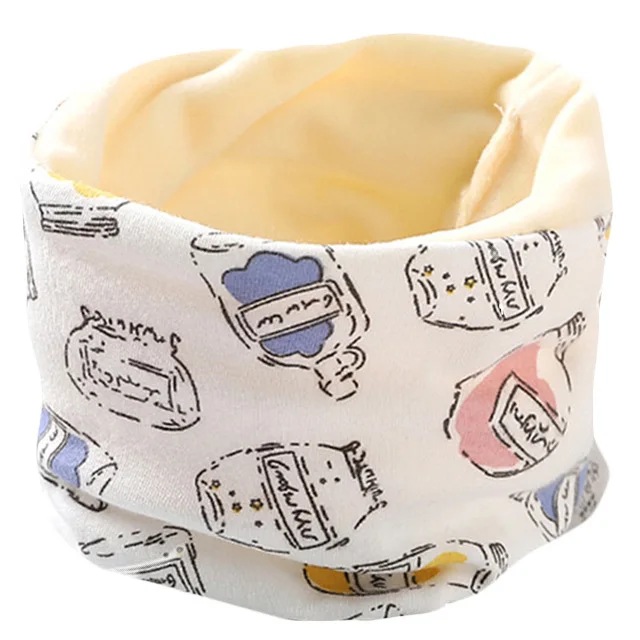New Autumn Winter Children's Cotton Scarf Cartoon Kids Mufflers Outdoor Windproof Baby Warm Scarf Boys Collar Girls Neckerchief plush 35
