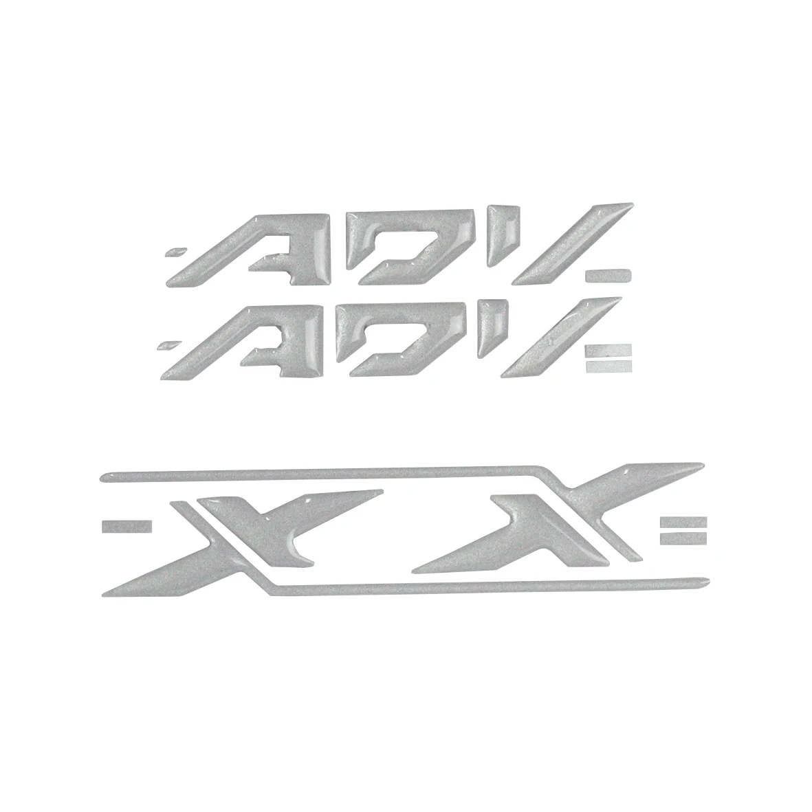 Подходит для HONDA XADV X-ADV 750 светоотражающий логотип боковая панель наклейка цветной логотип аппликация наклейка на мотоцикл - Цвет: 2