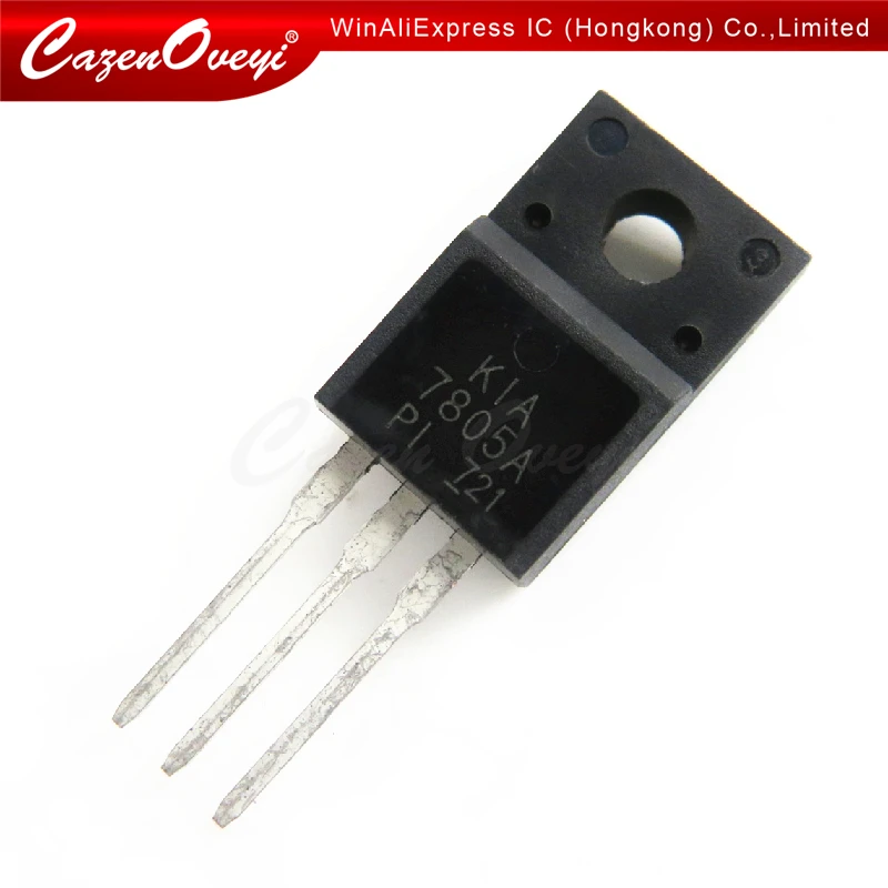 

10 шт./лот KIA7805API KIA7805A 7805A TO-220F новая Оригинальная фотография