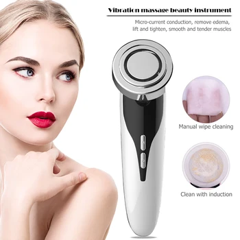 

New Electric Facial Cleanser Ultrasonic Wash Face Deep Cleaning Pore Cleaner Vibration Machine Massager Skin Care Beauty Tools