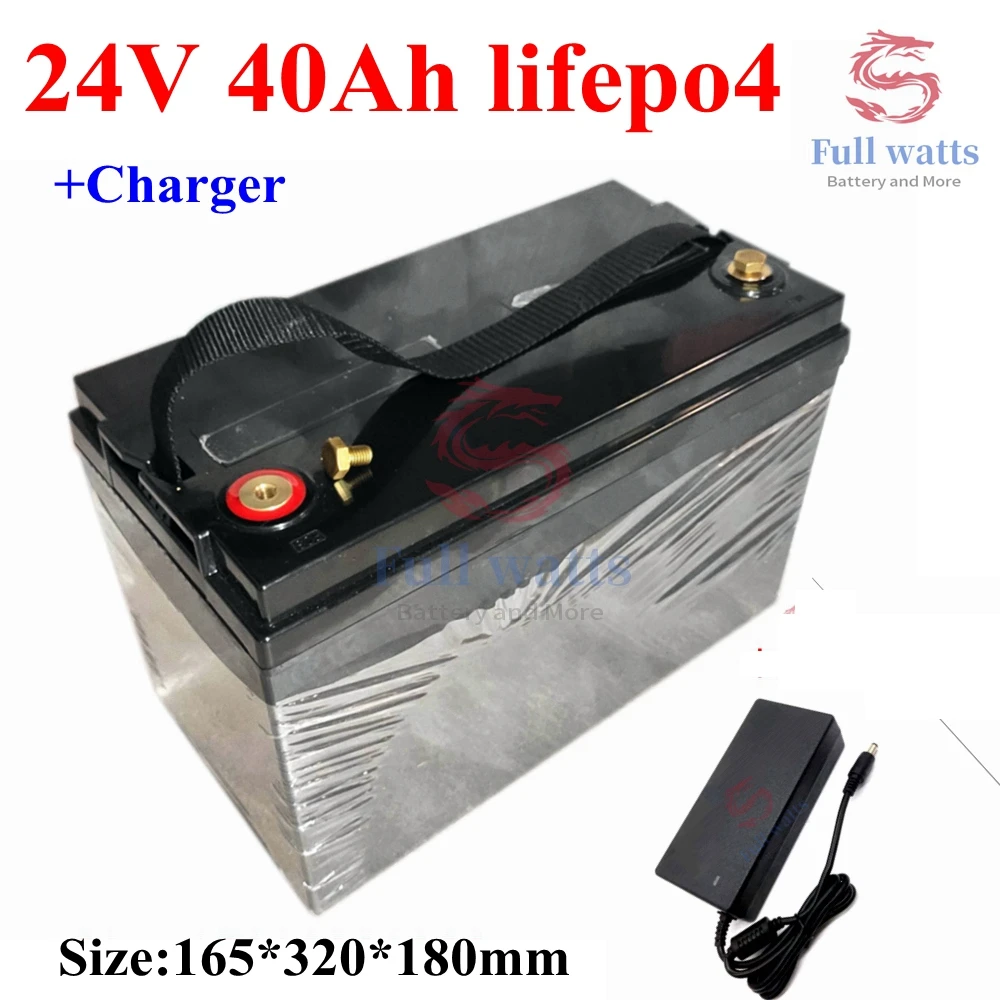 交換送料無料 Lifepo4バッテリー24v 40ah Bms 8s 1000w電力 ソーラーシステム 電動ゴルフカート キャラバン 5a充電器 防水 ホットセール格安 Jonwai Com