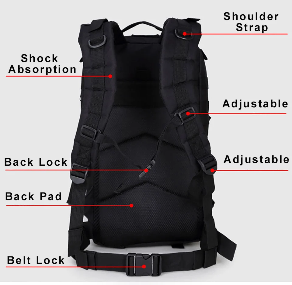 FX Водонепроницаемый Военный Тактический штурмовой Molle пакет 35L слинг рюкзак армейский рюкзак сумка для наружного туризма кемпинга охоты 600D