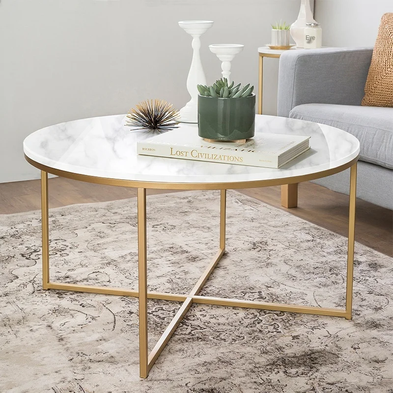 Gold large coffee table Clearance