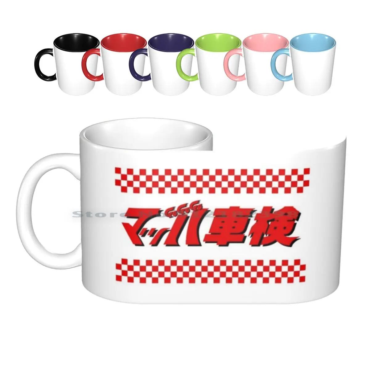 Mach 5 Gogogo Tazze In Ceramica Tazze Da Caffè Tazza Da Tè Al Latte Go X Racer X Mach 5 Mach Five Mifune Anime Racing Car Chiim Chiim Cartoon