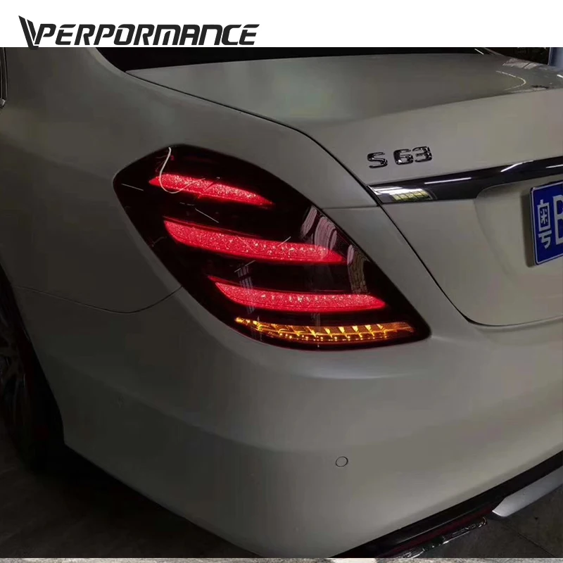 Новые задсветодиодный светодиодные фонари W222 для S500 S600 S600L задний фонарь 2014 ~ 2019