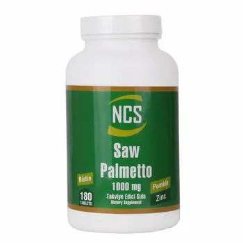 

NCS Saw Palmetto 1000 Mg Pumpkin Biotin Zinc Complex 180 Tablet