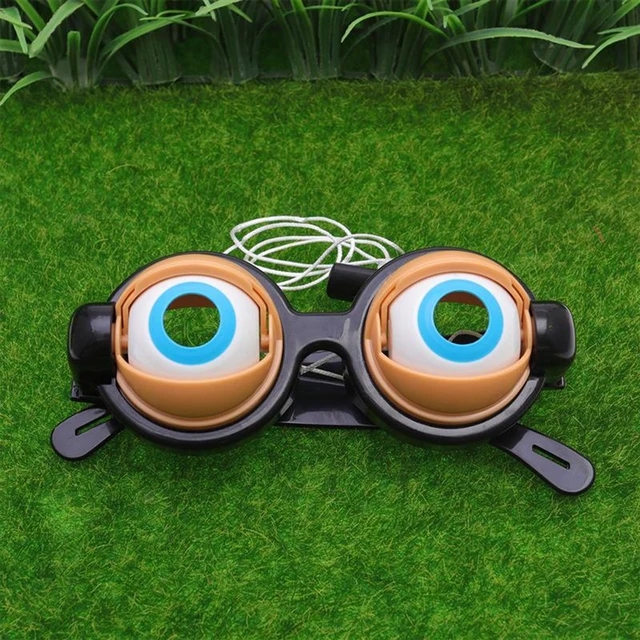 Crazy Eyes Creative Kids Party Favor Funny Pranks Glasses Novelty Glasses Toys Party Accessories Children Birthday Gifts 1