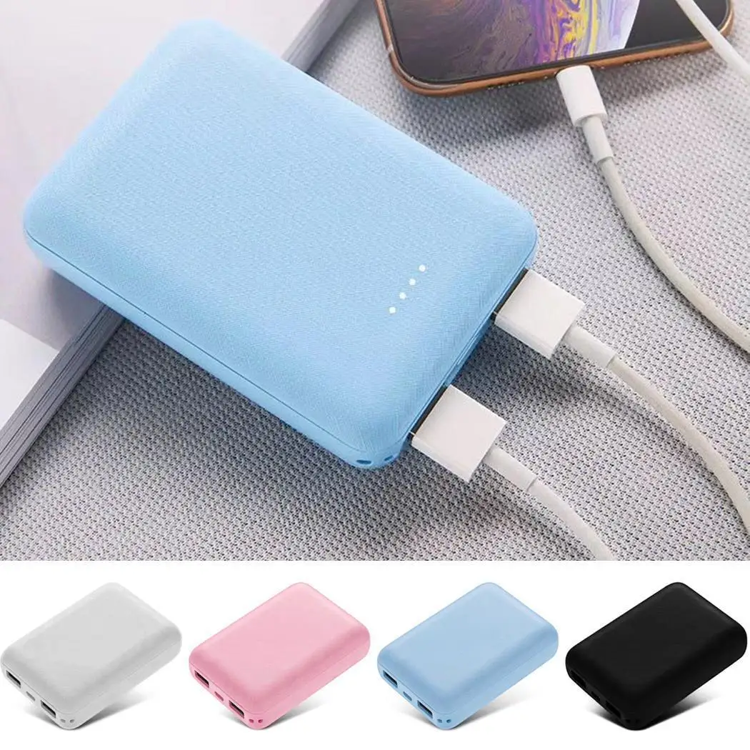 

No Battery Power Bank Case Double Usb External Battery Shell Mobile Phone Diy Case Charger Powerbank For Xiaomi Iphone Samsung