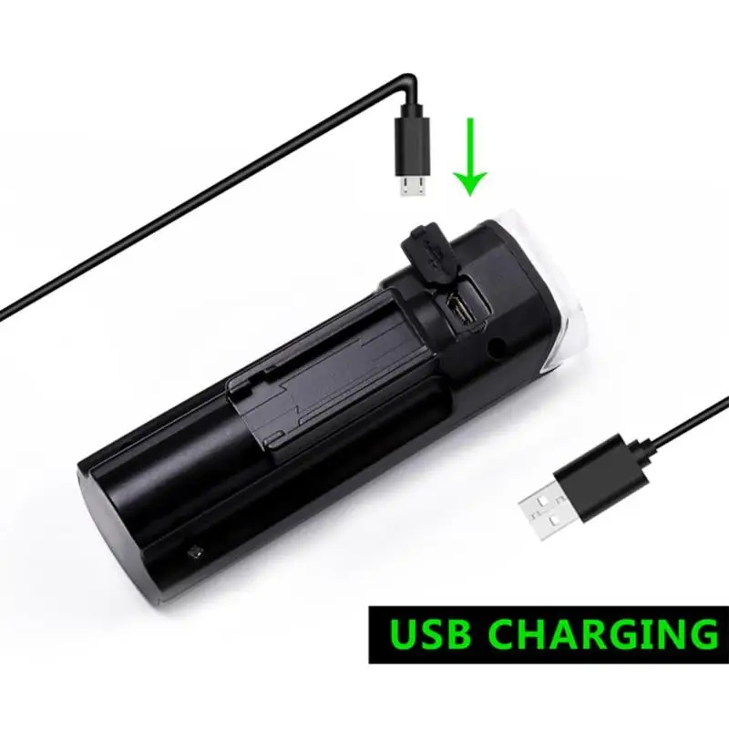 USB Rechargeable Bike Light 4-Modes Smart Sensing Front Lamp Headlight Waterproof USB Bicycle Accessories with Strap