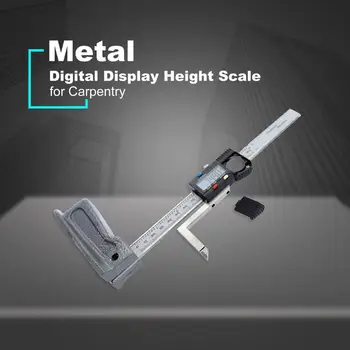 

Mini Digital Height Gauge 0-150mm 0.01mm Vernier Caliper Metal Electronics Marking Ruler Measure Scriber