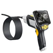 Цифровой промышленный эндоскоп 1080P HD 8 мм 4,3 дюймов ЖК-бороскоп Видеоскоп IP67 Водонепроницаемый Инспекционная камера инструмент для ремонта авто