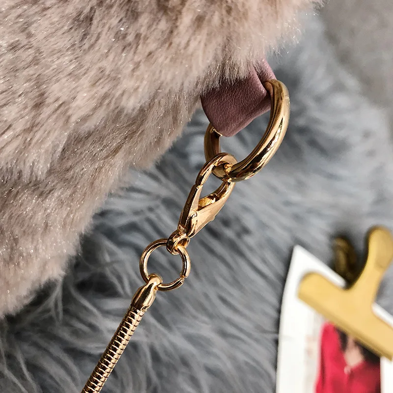 

Velvet Bag Women's Fashion Autumn And Winter New Style Korean-style Versitile Fashion Tassels Fairy Shoulder Bag Chain Shoulder