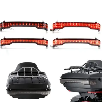 

Tail Running Lamps Motorcycle Taillights Trunk Rear Saddlebag Housing For Harley Street Glide bike 2014 - 2019 D40