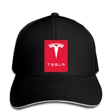 Бейсбол Кепки Tesla логотип шляпа с остроконечным Кепки