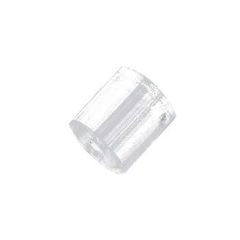 

Hot HG-150PCS Cylindrical-shaped Clear Rubber Earring Safety Backs