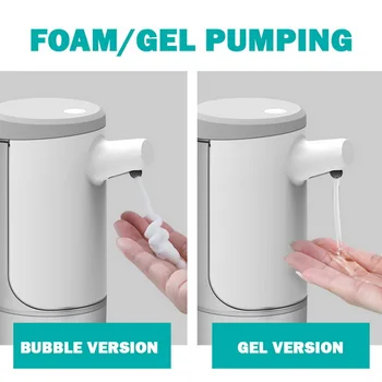 

Automatic Soap Dispenser 450ML perfectless Foaming Soap Dispenser Hands-Free USB Charging Electric Soap Dispenser