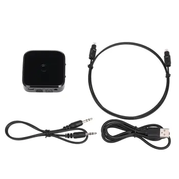 

5.0 Adapter Wireless Receiver and Transmitter For TV PC Speaker HIFI Audio 3.5mm SPDIF Optical Fiber