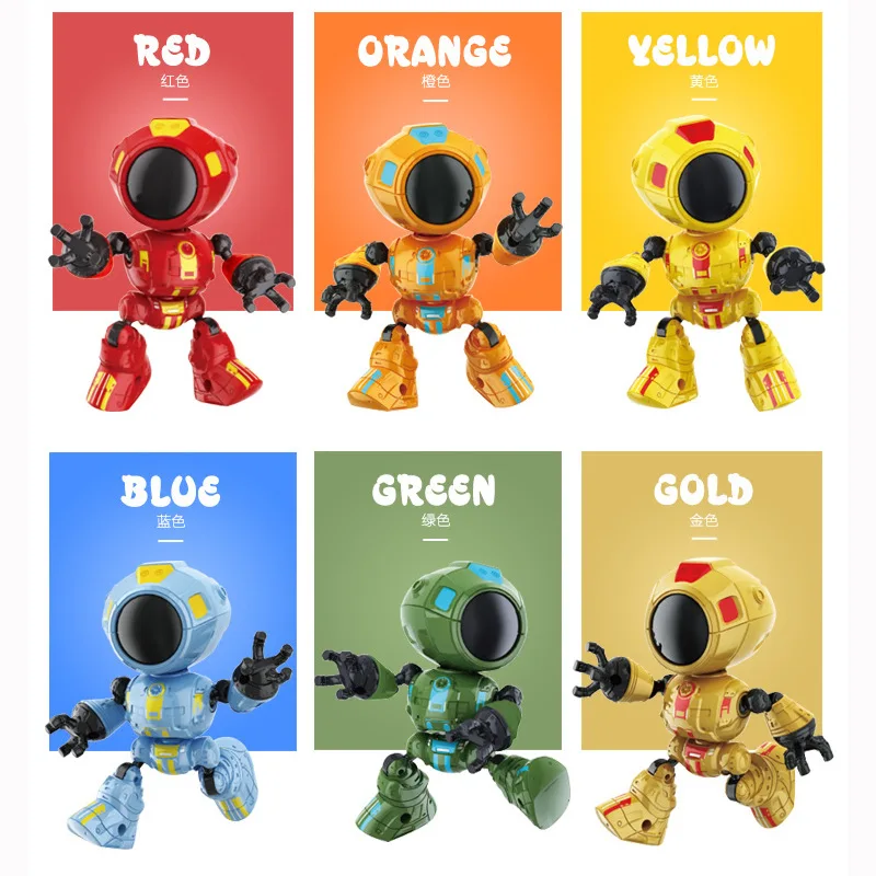 

Meng Meng Alloy Robot Smart Mini Touch Sensitive Voice Children'S Educational Garage Kit Toy Chenghai
