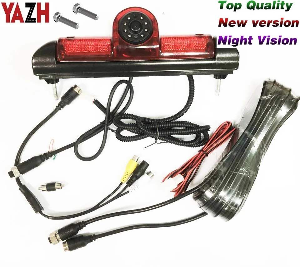 HD Car Brake Light Rear View Reverse Back Up Parking Camera for Fiat Ducato/Peugeot Boxer/Citroen Jumper Night Vision Waterproof