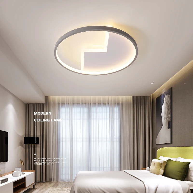 

NEO Gleam Modern led chandelier for children room bedroom Living Room Grey+White Color ceiling chandelier Lighting fixtures