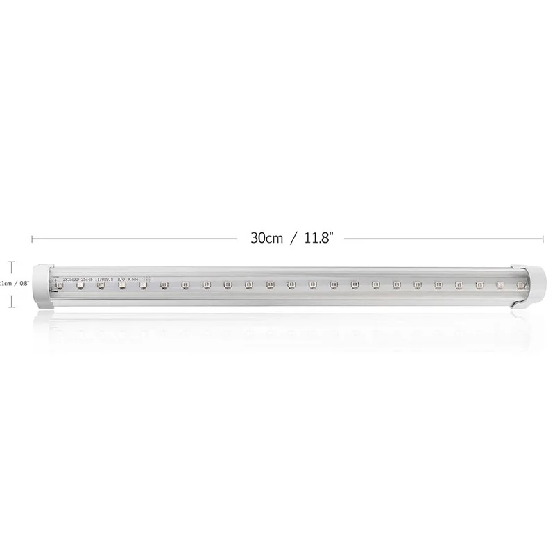 30 см 24 светодиодный бактерицидный ультрафиолет лампа УФ свет бар для стерилизационный дезинфекционный Ванная комната Кухня подсветка для унитаза steri лампа