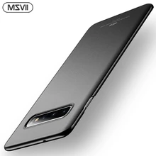 Msvii мобильный телефон чехол для Samsung Galaxy S10 Матовый Жесткий Plus