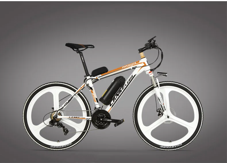 Perfect Electric Bicycle 48V 10AH 2 Wheels Electric Bicycle 240W 5 Grade Assist Electric Mountain Bike 7 Speed Adults Electric Scooters 26