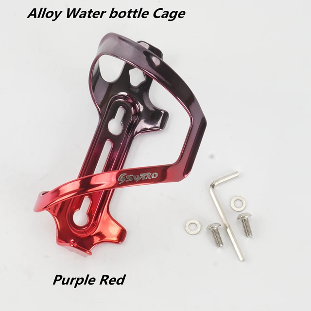 MTB Moutain Road Bike Alloy Colorful Oil Slick Dazzle Color Super Light Bicycle Water Bottle Cage Holder 6