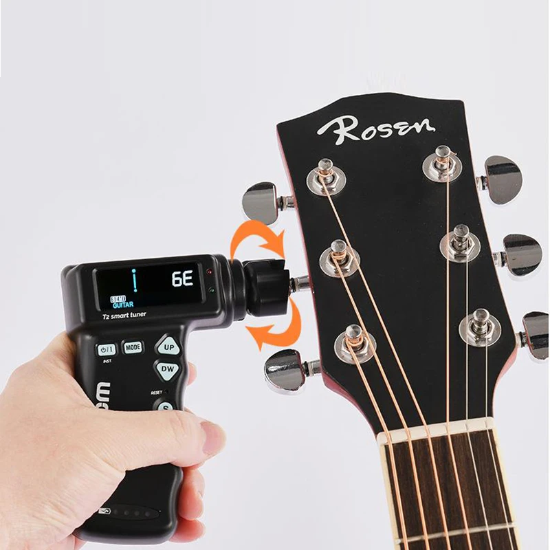 Sintonizador inteligente, afinador automático, bobinador de de clavija para guitarra clásica acústica, ukelele de igual temperamento| | - AliExpress