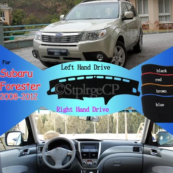 

Carpet Dashboard Cover Pad Protective Dashmat Avoid Light for Subaru Forester 2008 2009 2010 2011 2012 Anti-Slip SG SH